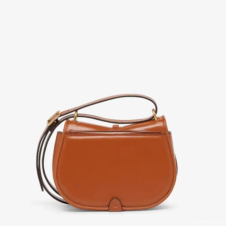 Cheap Brown In Leather C'mon Fendi Calf Mini Bag 0514